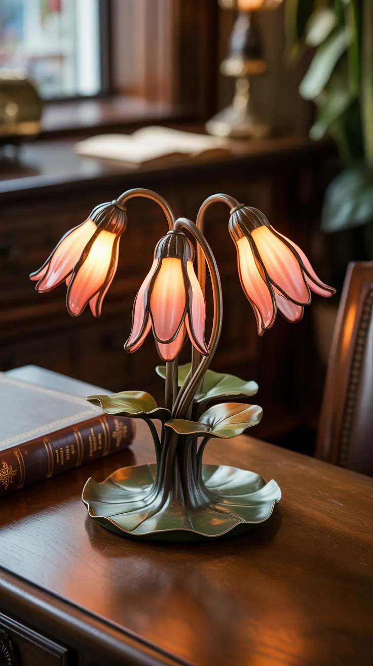 Antique Flower Lamp: Enchanting Vintage Lighting Ideas