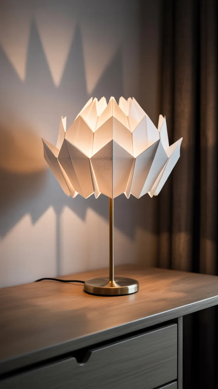 DIY Paper Flower Lamp Shade: 12 Enchanting Projects