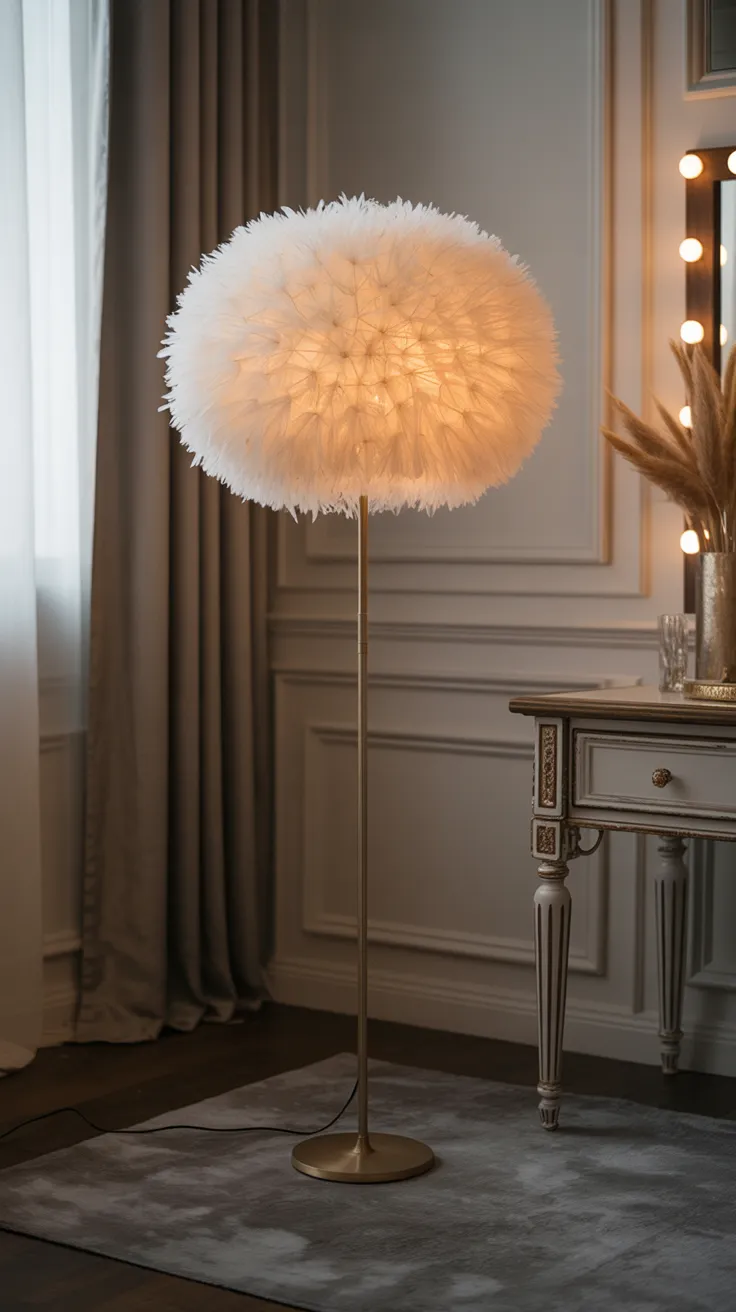 Flower Floor Lamp DIY: 12 Stunning Ideas For Home Decor