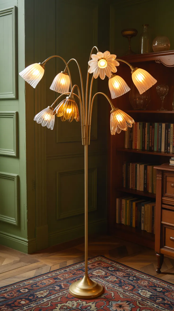 Flower Floor Lamp DIY: 12 Stunning Ideas For Home Decor