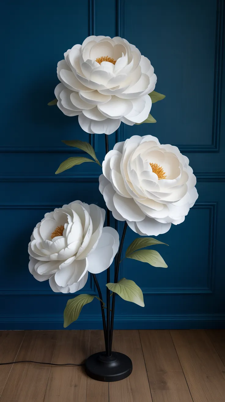 Flower Floor Lamp DIY: 12 Stunning Ideas For Home Decor