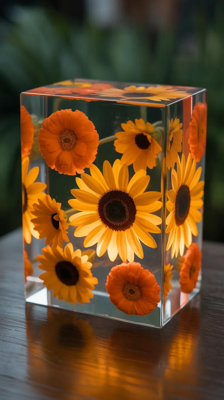 Resin Flower Lamp: 12 Enchanting Designs For Your Home