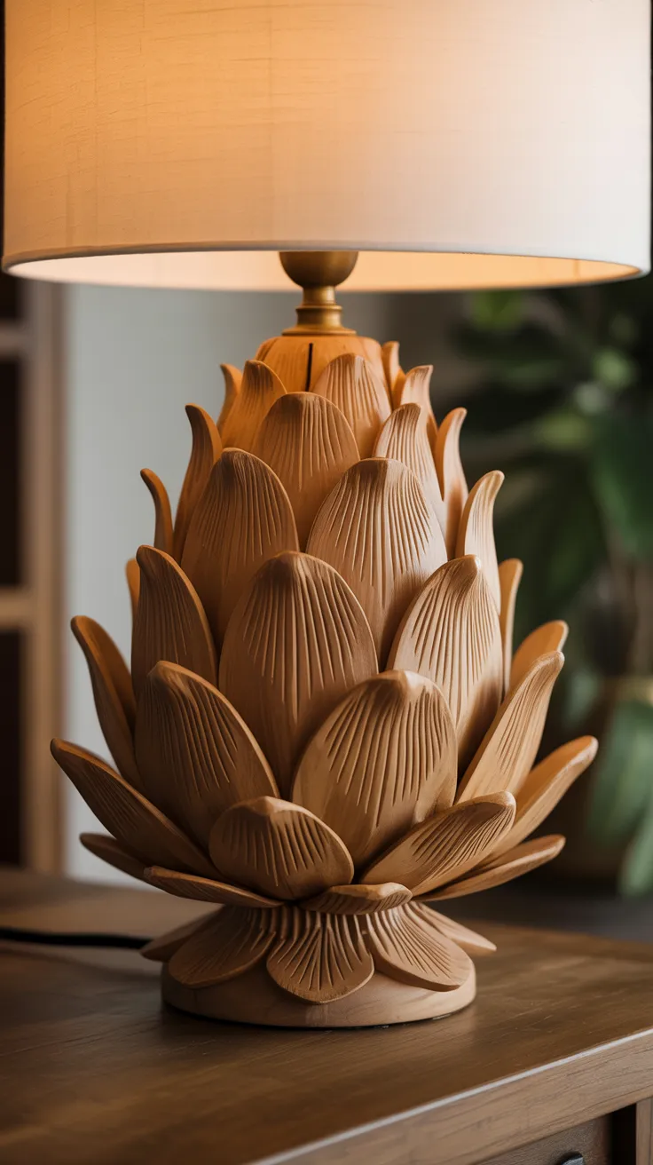 Green Flower Lamp: Stunning Botanical Lighting Solutions