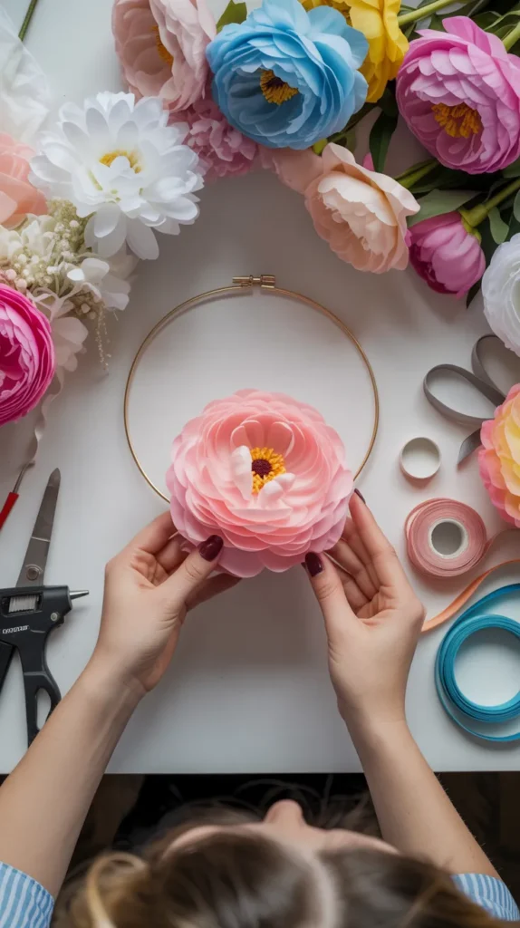 Crafts With-Fake-Flowers