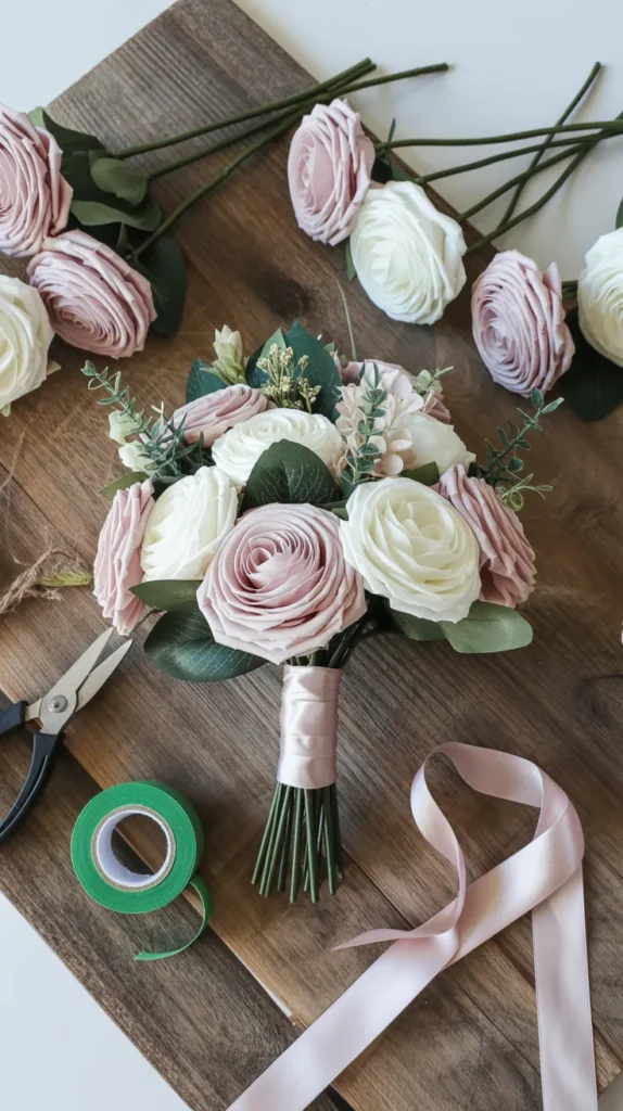 How to Make Fake-Flowers-Bouquet