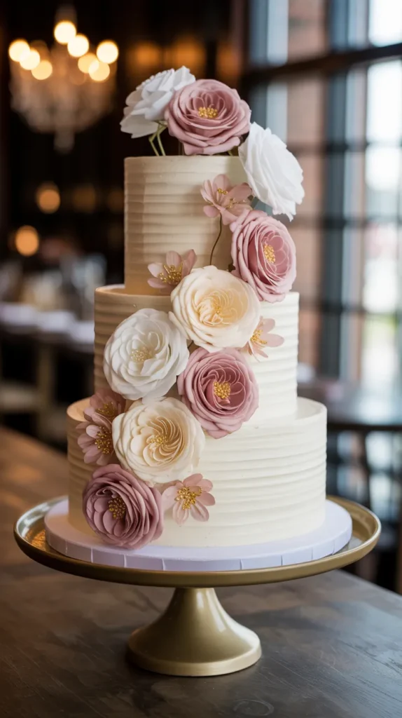 Cake-With-Fake-Flowers