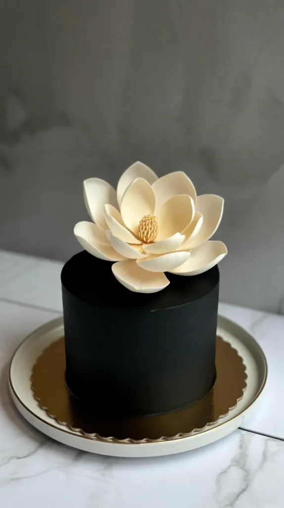 Cake-With-Fake-Flowers