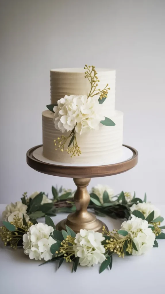 Cake-With-Fake-Flowers
