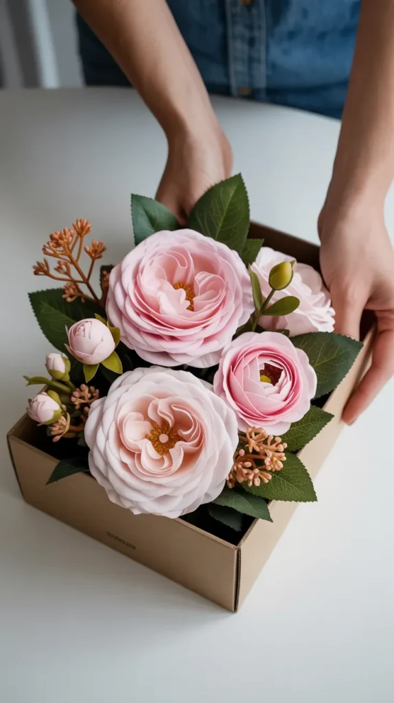 How to Make Fake-Flowers-Bouquet