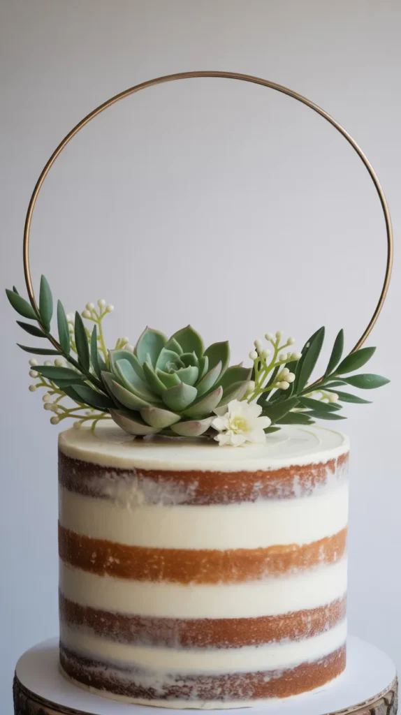 Cake-With-Fake-Flowers