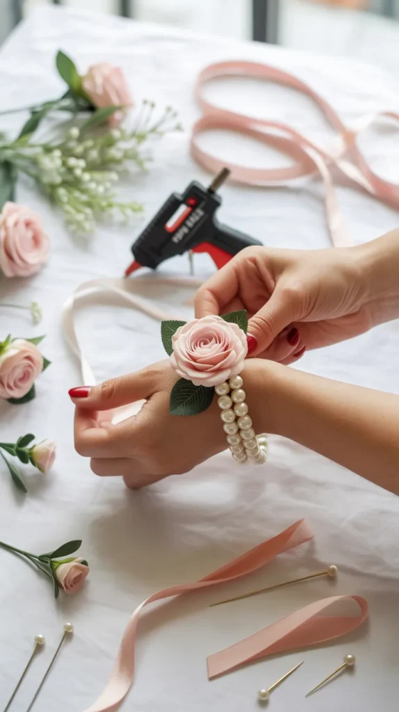 DIY-Corsage-Wristlet-Fake