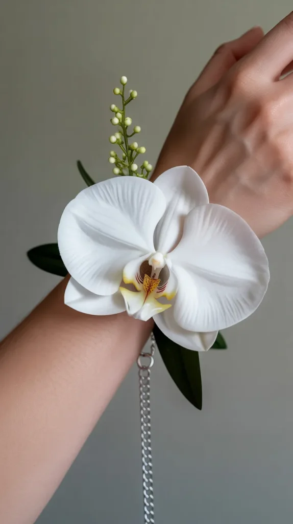 DIY Wrist Corsage-With-Fake
