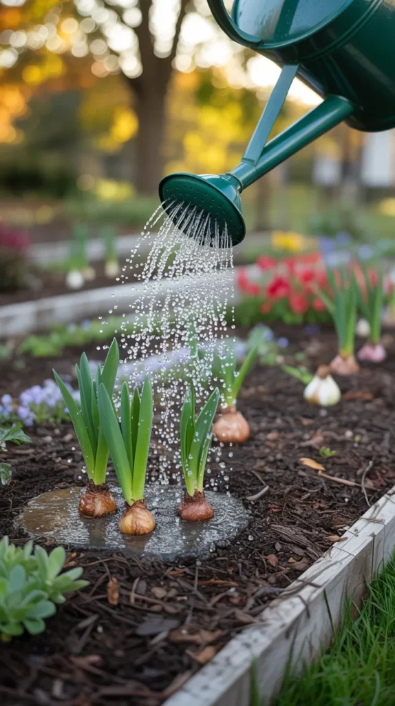 Planting-Bulbs In-Fall-Flower