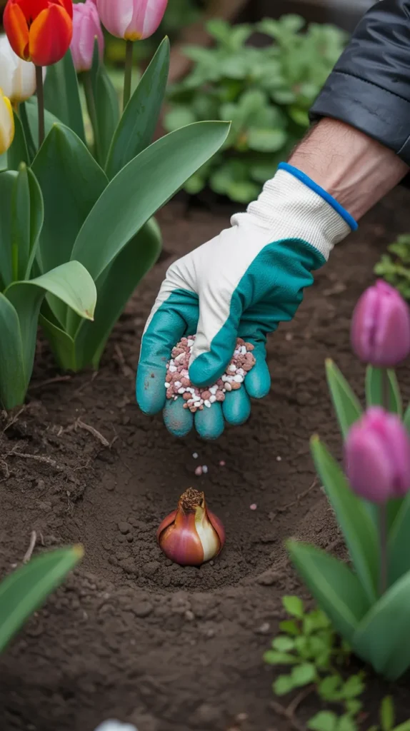 Planting-Bulbs In-Fall-Flower