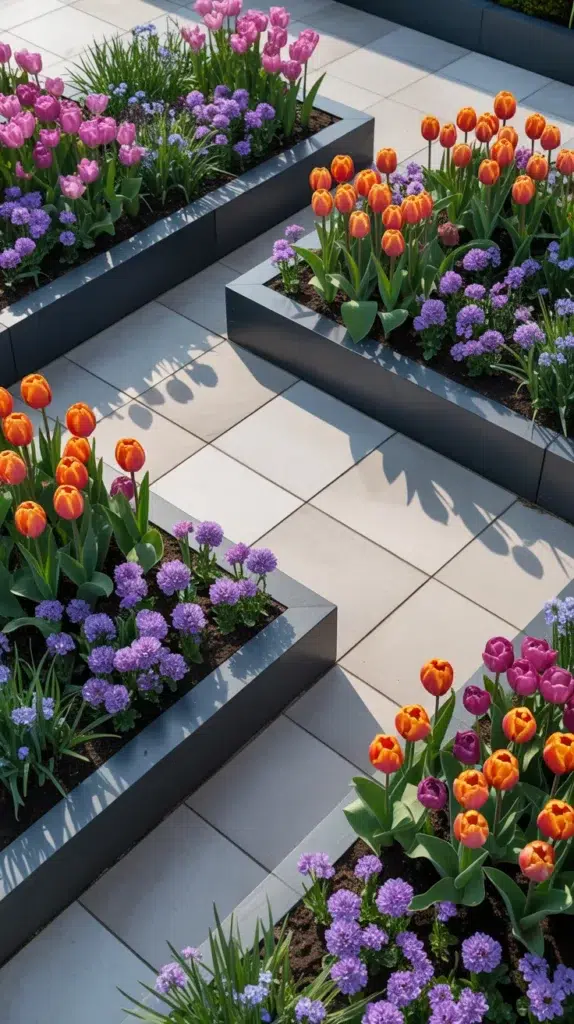 Spring-Bulbs-Garden Flower Beds