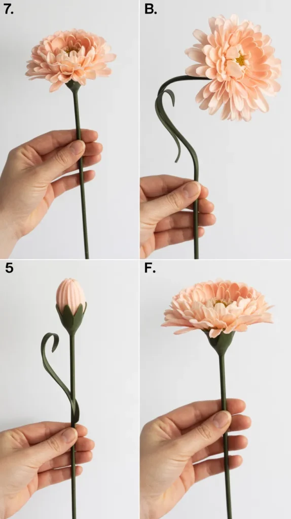 how-to-make-fake-flowers-look