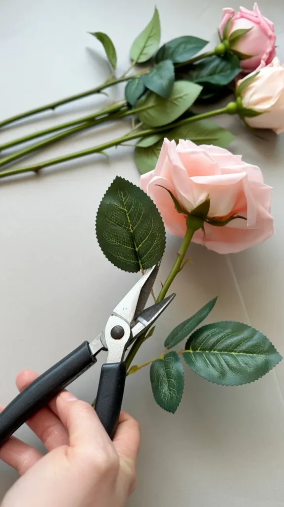 how-to-make-fake-flowers-look