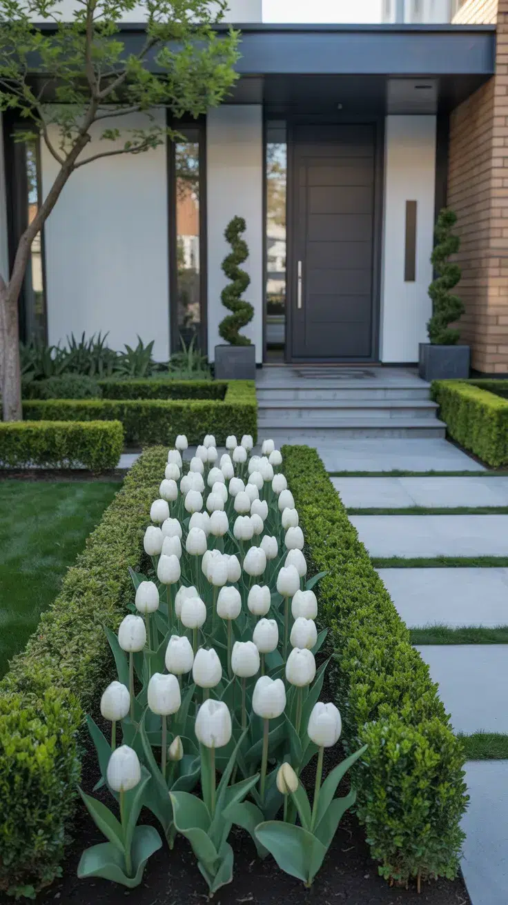 Flower Garden Ideas in Front of House: 12 Stunning Designs