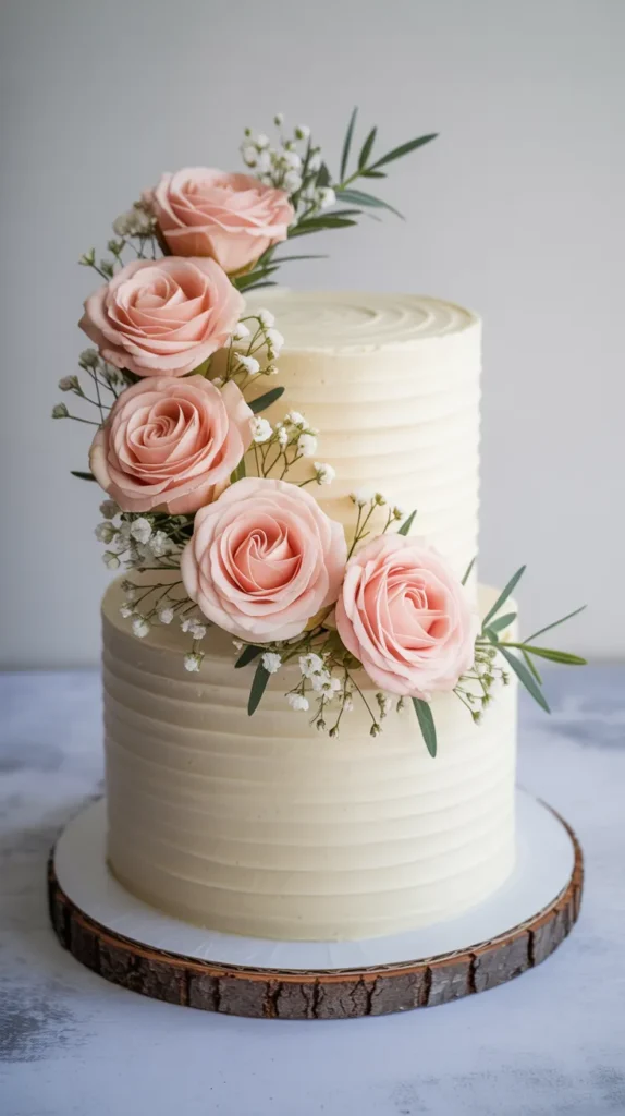 Fake-Flowers-on-Cake