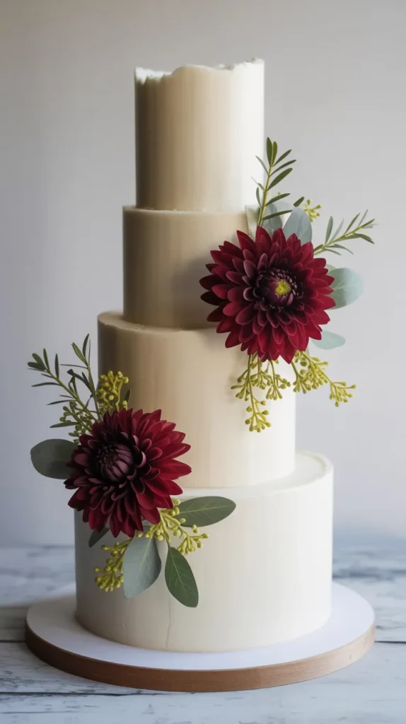Fake-Flowers-on-Cake