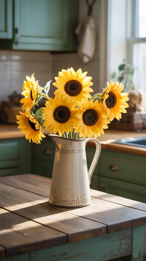 Fake Flowers-in-Vase