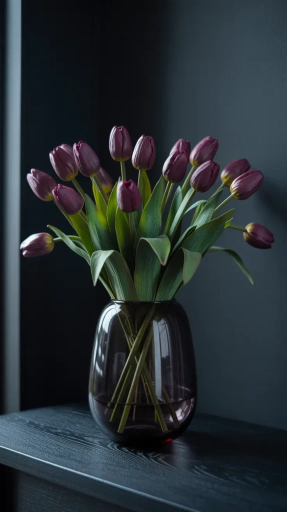 Fake Flowers-in-Vase