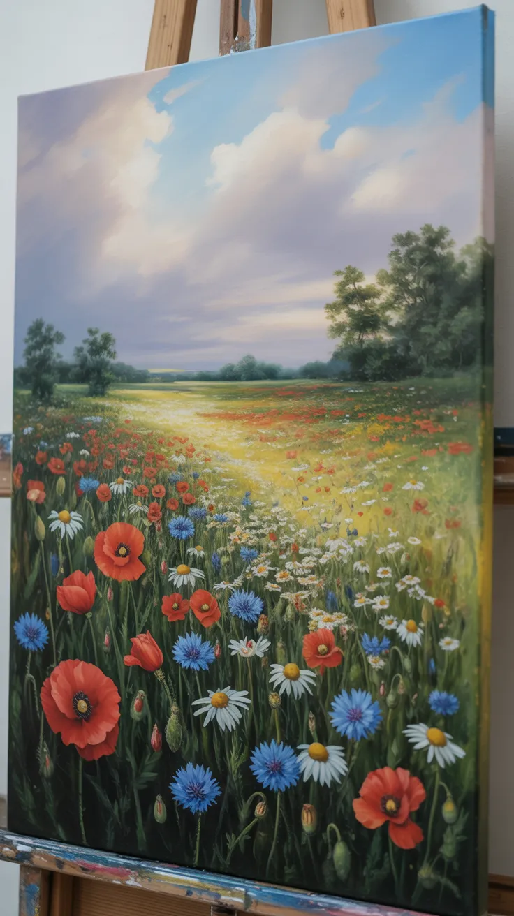 Flower Garden Painting: Enchanting Ideas for Beautiful Art