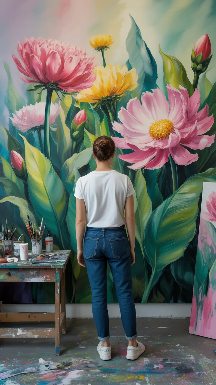 Flower Garden Painting: Enchanting Ideas for Beautiful Art