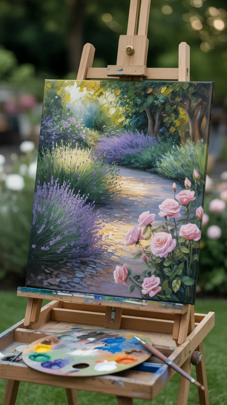Flower Garden Painting: Enchanting Ideas for Beautiful Art
