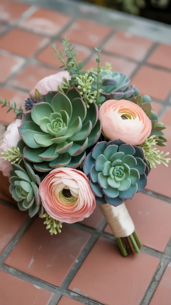 DIY Bridal Bouquet Fake-Flower