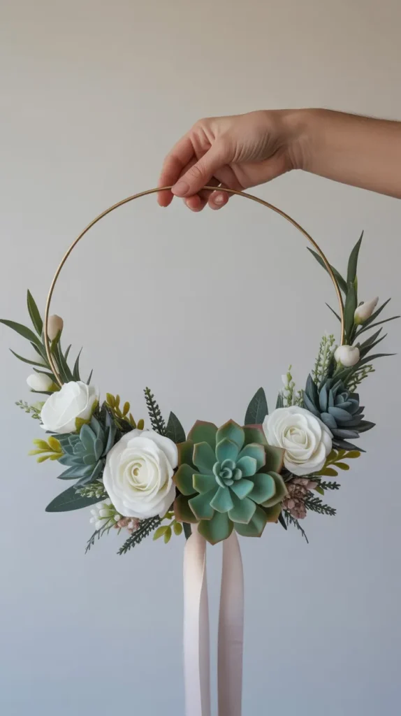 DIY Prom Bouquet-Fake-Flowers