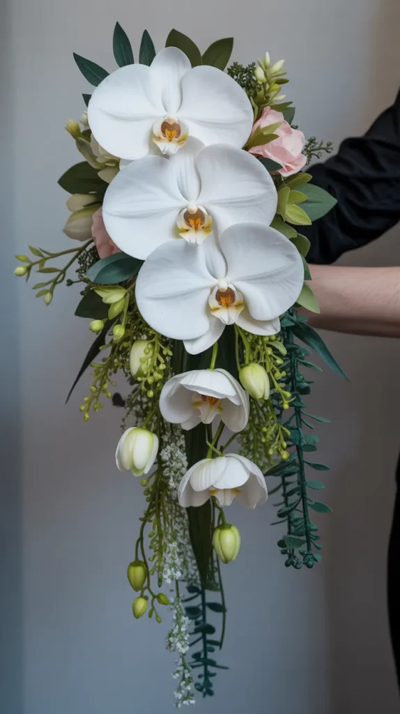 DIY Prom Bouquet-Fake-Flowers