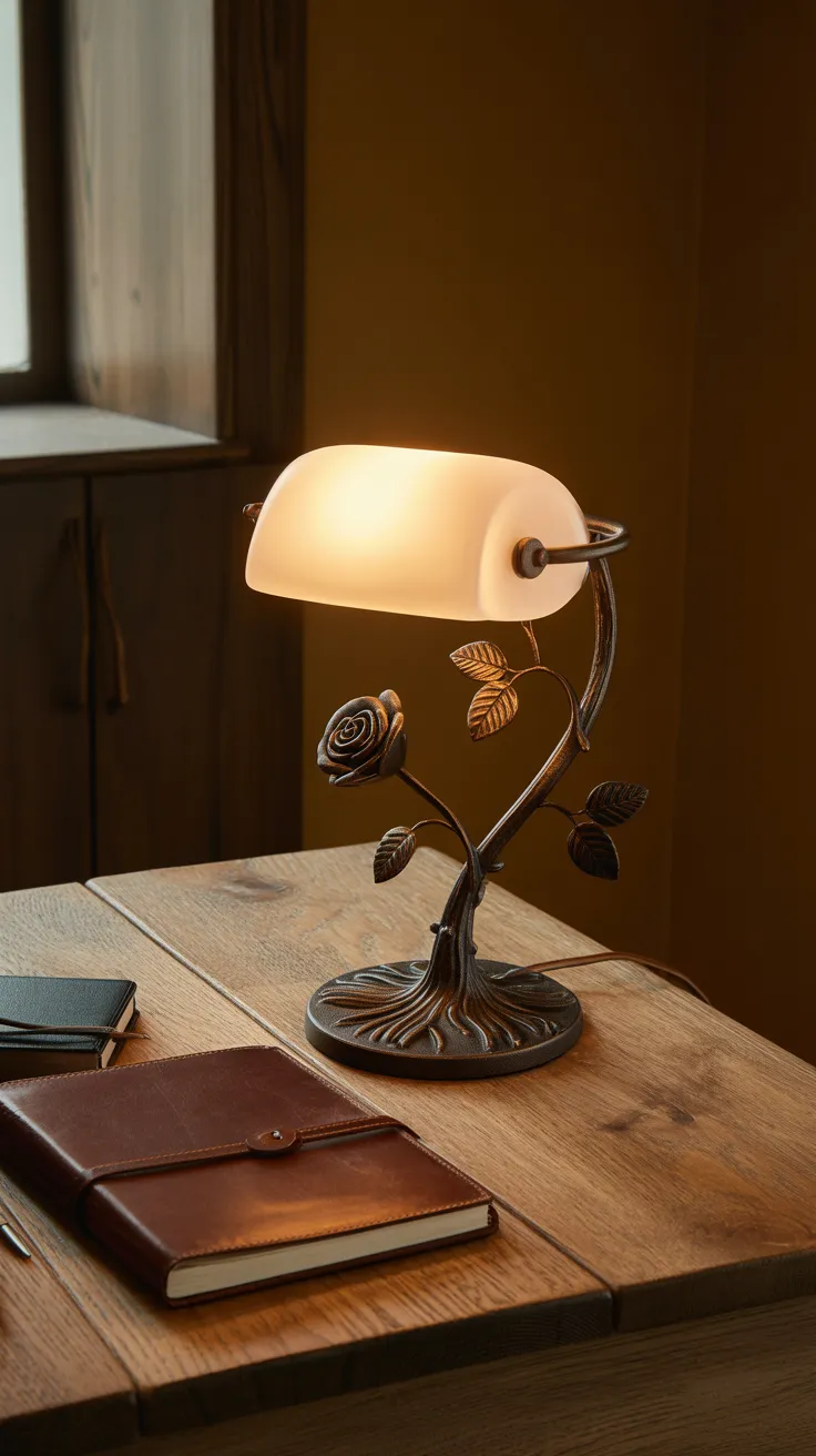 Flower Desk Lamp: Enchanting Illumination for Your Workspace