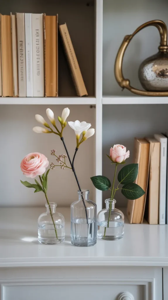 Fake Flowers Decor-Living-Rooms