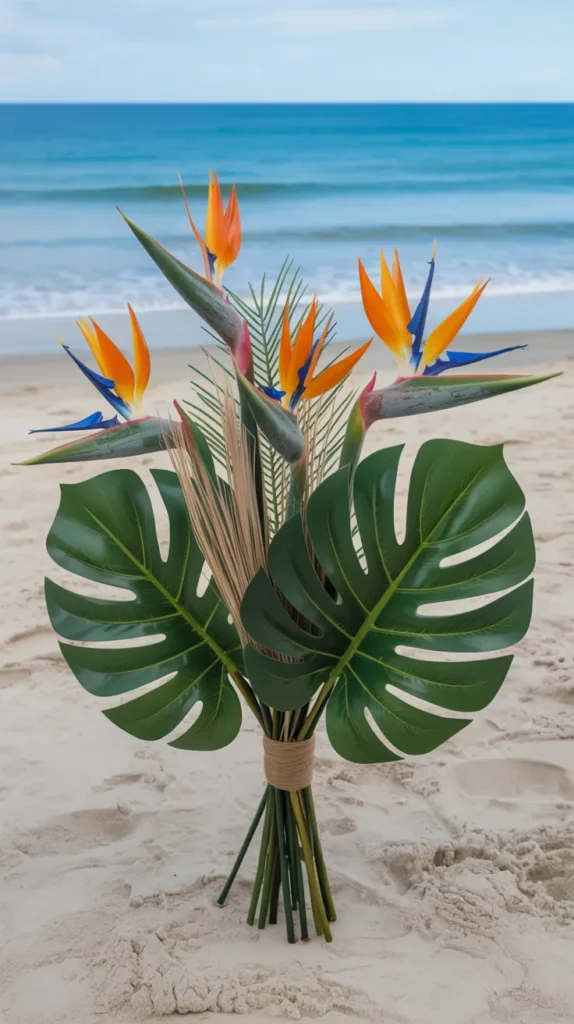 DIY Wedding Bouquet Fake-Flowers