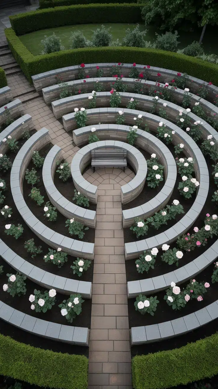 Rose Garden Design Layout Flower Beds: 12 Stunning Ideas