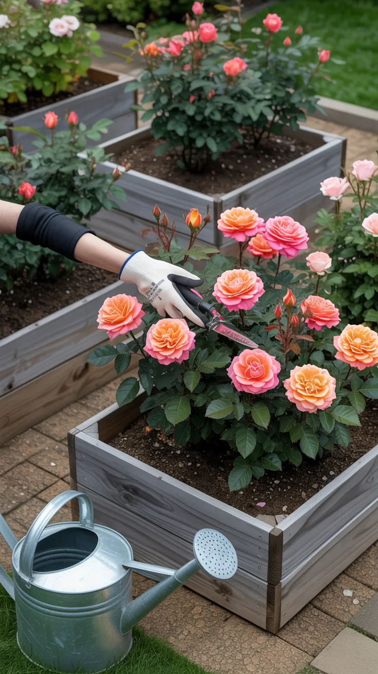 Rose Garden Design Layout Flower Beds: 12 Stunning Ideas