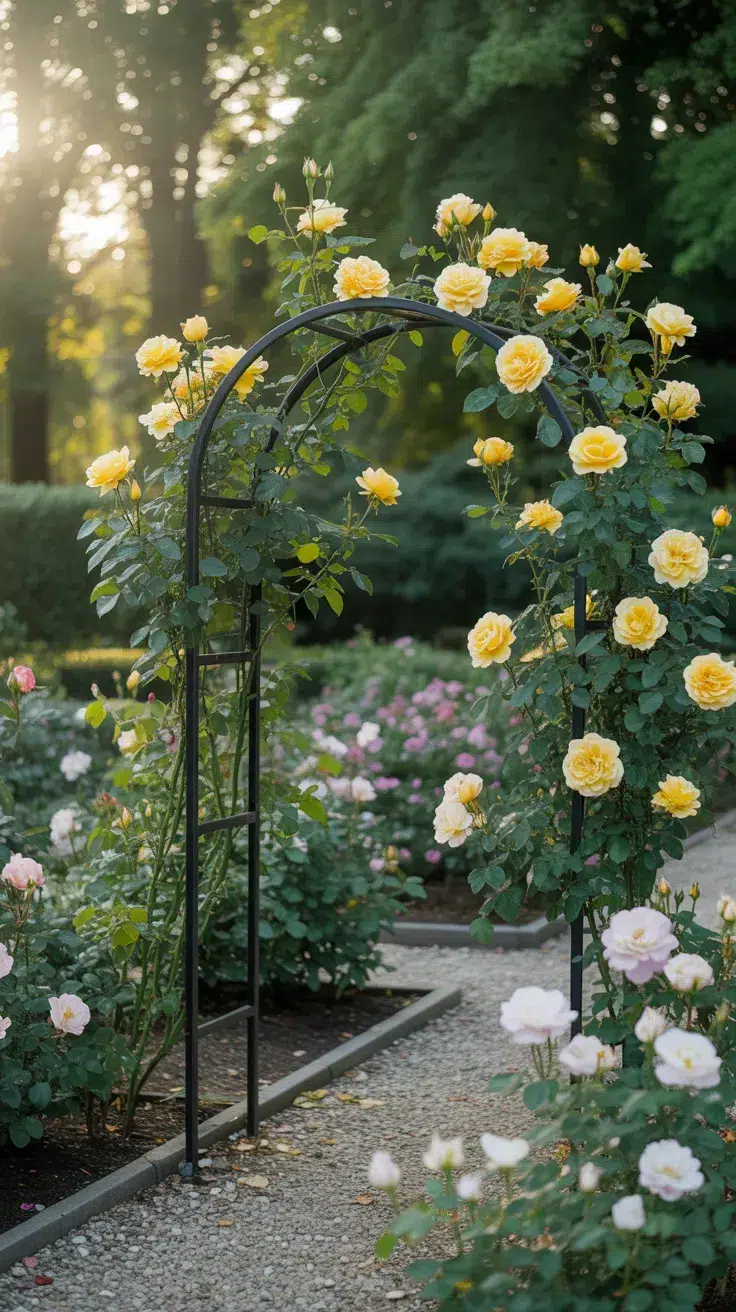 Rose Garden Design Layout Flower Beds: 12 Stunning Ideas