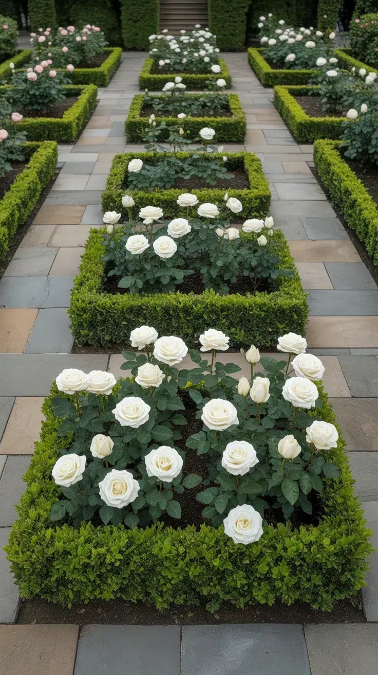Rose Garden Design Layout Flower Beds: 12 Stunning Ideas