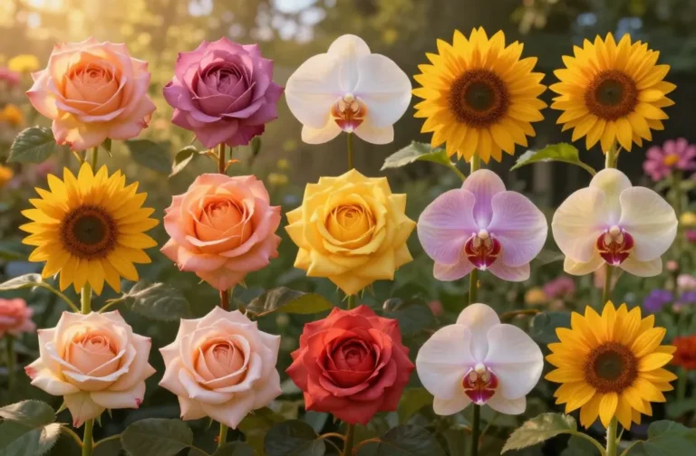 12 Beautiful Botanical Wonders: Flowers Name List You’Ll Love